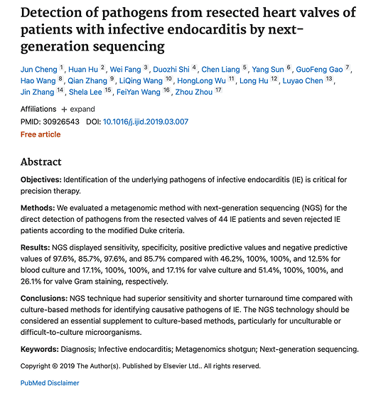 Publications Demonstrating the impact of NGS in Hospital treated infectionspreview image